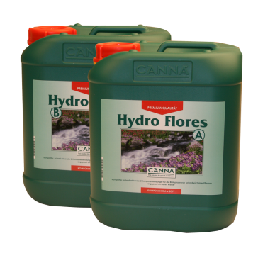 CANNA Hydro Flores A&B (Weiches Wasser) je 5 L