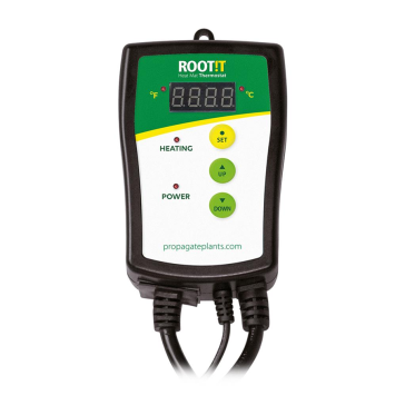 ROOT!T Thermostat für Heizmatten - Steckertyp CEE 7/5 (Typ E+F), für EU/FR
