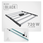 Lumii Black, 720W LED + 2 x 25W Powerplant UV/FR LED-Leiste, Bundle