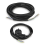 Kabelset: Schuko-Stecker 1,5 m und 4 m flexibles Feuchtraumkabel, abisoliert mit Aderendhülsen