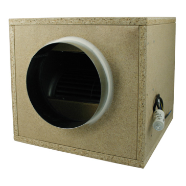 Ventilution fan box, built-in radial fan 2500 m³/h and 2 x 315 mm Flange
