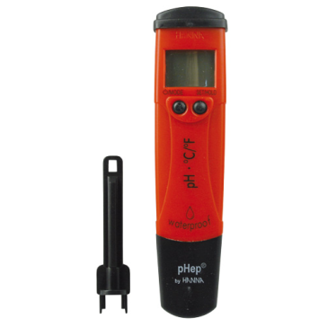 Hanna pHep4 pH Pocket Tester waterproof, automatic calibration