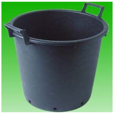 Round pot with handles, 35 L