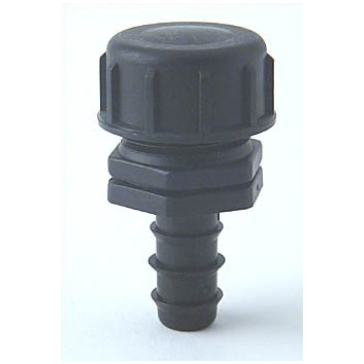 PE-End Plug 16 mm > ¾“ (Ext.Thread) with end cap PE ¾“ (Int.Thread)
