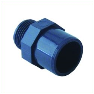 PVC-Connection Adapter, 1' (Ext.Thread) x 32 mm, incl. cap 1“