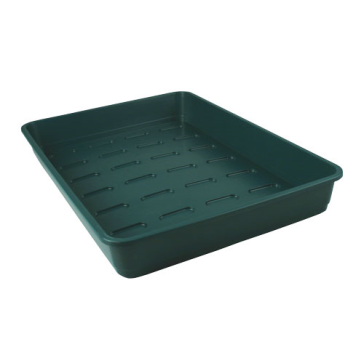 Propagator indoor Tray for 'XL High Dome', green, without drain holes, 58 x 40 x 7 cm