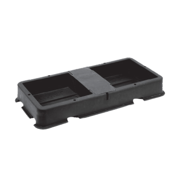 AutoPot 2Pot tray and cover, black