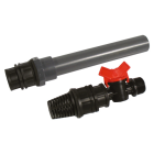 Screw Set for Ebb and Flow Set 1' fill/drain & overflow fitting with grommet