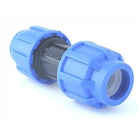 PE coupling, 25 mm to 25 mm, bolted