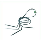 Water Spider Irrigation, distributor 4 x 1 m drip hose, incl. CNL-Valve, (8 L/ h)