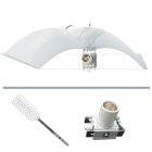Adjust-A-Wings reflector white, Defender medium, incl. socket, without cable + Super Spreader medium