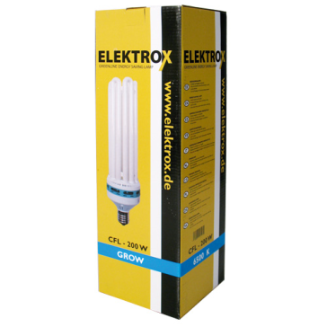 Elektrox lámpara de ahorro energía 200W para crecimiento