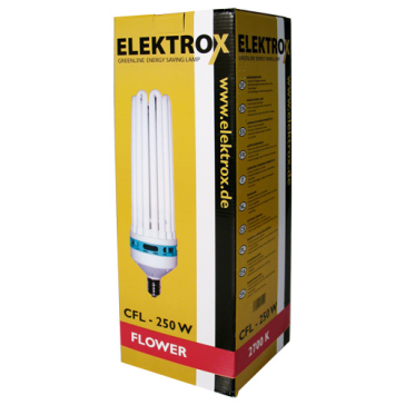 Elektrox lámpara de ahorro energía 250W para floración