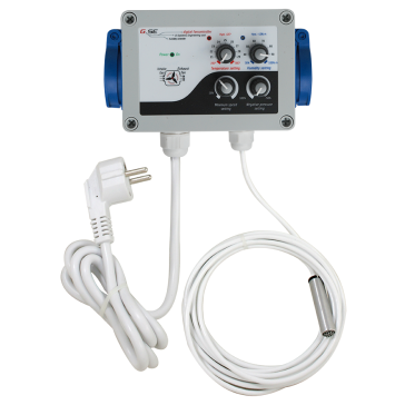 GSE Regulador del clima para humedad, temperatura y presión negativa, regulador de velocidad