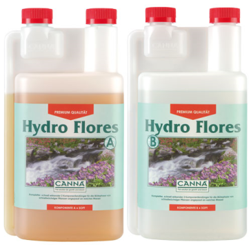 Sustrato CANNA Hydro Flores AB para floración en lana de roca e hydro, 1 L