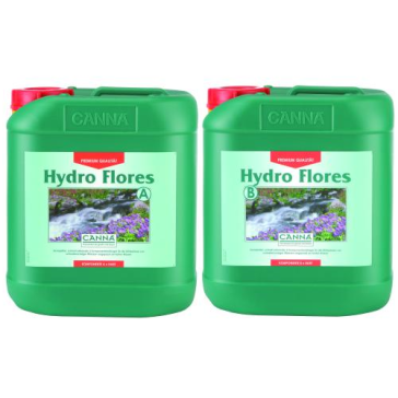 CANNA Hydro Flores AB 5 L, para 1250 L agua nutriente  (NPK 5-3-10)