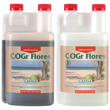 CANNA Cogr Flores, abono floración AB para el granulado de coco, 1 L
