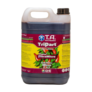 T.A. TriPart Micro, Agua suave, 5 L  (GHE Flora Micro)