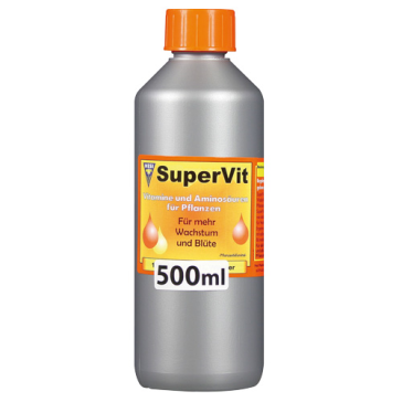 HESI Super Vit, 500 ml para 32500 L de agua para riego y pipeta