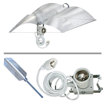 Adjust-A-Wings reflector, Avenger large (incl. Super Spreader L), incl. socket with IEC Connector