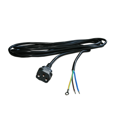 Cable de conexión IEC, hembra, con casquillos, 4 m, ø 1,5 mm²