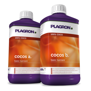 Plagron cocos a&b, 1 L, Caja de 12