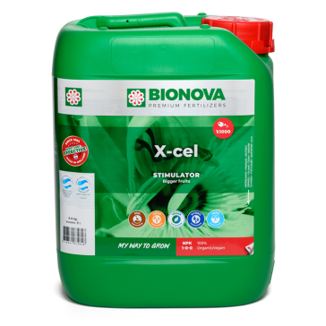 Bio Nova X-Cel, stimulateur de croissance et de floraison, 5 L