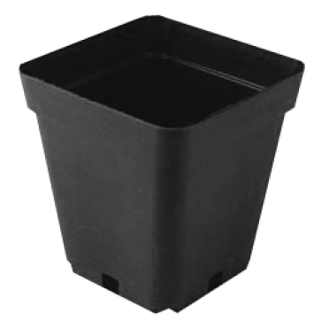 Pot TEKU, rectangulaire, robuste, 0,69 L, 10 x 10 x 11 cm
