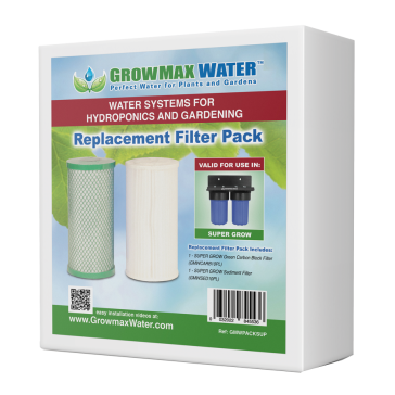 GrowMax Water Replacement Filter Pack Super Grow