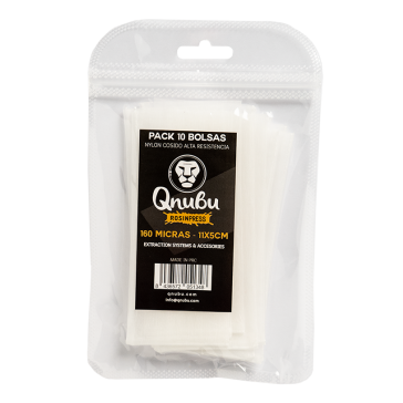Qnubu Bag 160 Micron, 11 x 5 cm, Pack of 10