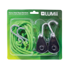 LUMii Rope Ratchet, 65 kg load capacity, rope  Pack of 2