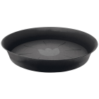Round Saucer 45 cm, black